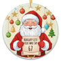 67 Christmas Ornament 2025 - Funny Meme Ornaments for Tree, 6 7 Gag Gift for Teens, Kids, and Friends