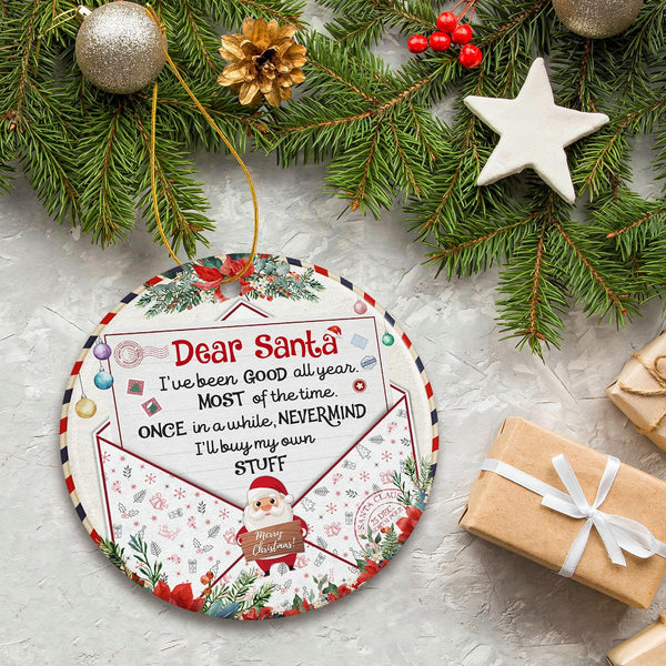 Funny Christmas Ornaments 2025 - Funny Ornaments for Adults - Hilarious Gag Gifts Christmas for Men Women Coworkers