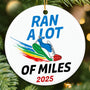 Christmas Running Gifts for Women, Men - Running Ornament for Christmas Tree, Cross Country Gifts for Runners Women