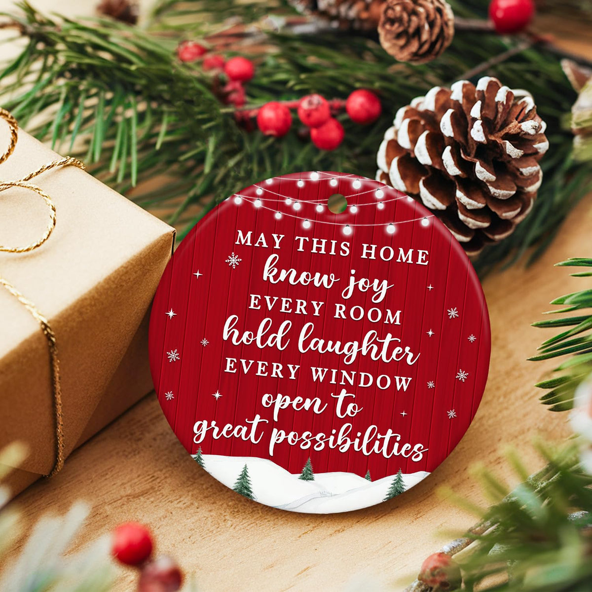 New Home Ornament 2025, First House Ornament - New Home Gift Ideas