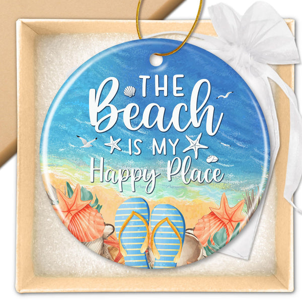 Beach Themed Gift - Beach Gifts for Women - Beachy Ornaments - Decoration Gifts for Women, Men, Family, Friends