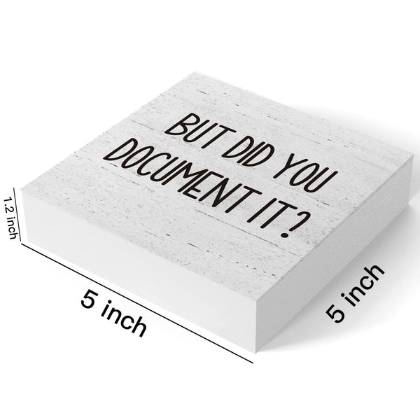 The Office Gifts Desk Decor But Did You Document It Wooden Box Sign Funny Office Boss Gifts