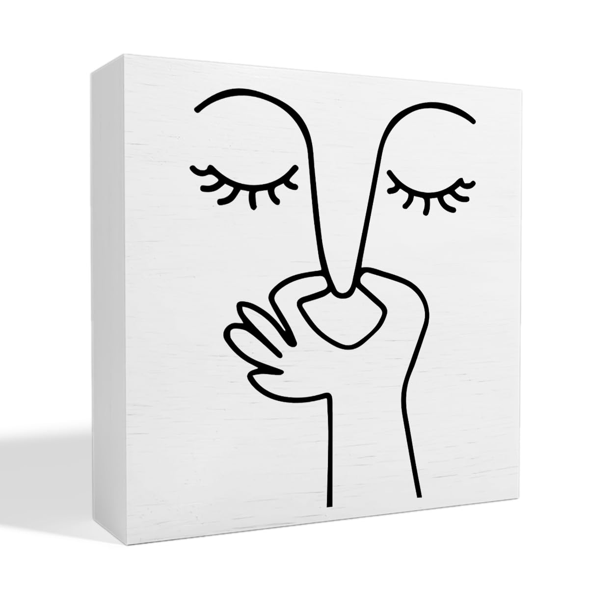 Bathroom Decor Bad Smell Humorous Wooden Box Sign Funny Half and Guest Bathroom Decor