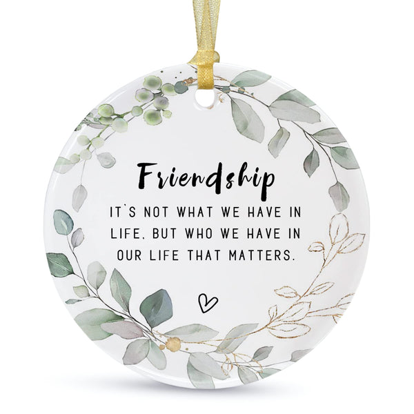 Best Friend Christmas Ornaments Gift 2025, Friendship Ornaments, Besties Forever Ornament, Friends New Year Ornaments