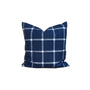 Blue Farmhouse Pillow Cover, Blue Throw Pillow Cover, Blue Euro Sham