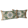 Boho Throw Pillow Covers 12x20 inch Set of 2 Boho Rug Carpet Single Sided Pattern Velvet