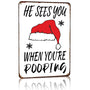 Christmas Bathroom Decor Christmas Signs for Bathroom Santa Hat Vintage