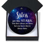 Christmas Ornaments 2025-Gift for Your Sisters, Good Sisters are Like Stars Keepsake Holiday Present Xmas Tree Decorations Ornament