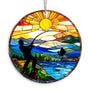 Fishing Ornament 2025, Fishing Ornaments for Christmas Tree, Acrylic Fisherman Ornament
