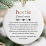 Friendship Christmas Ornament - Best Friend Gift - Friend Ornaments for Women
