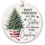 Friendship Christmas Ornaments 2025, Gifts for Friends, Soul Sisters, BFF, Work Besties