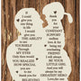 Gifts for Dad from Daughter Wife,12x8Inch Metal Tin Sign Novelty Vintage Plaque Decorative Gifts