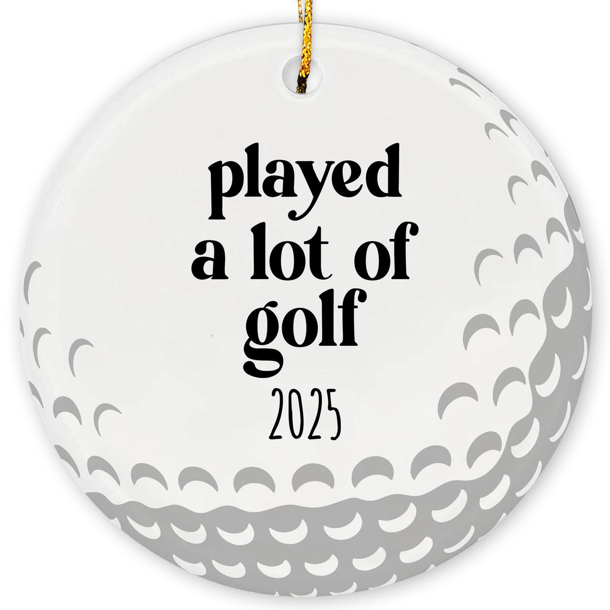 Golf Ornaments for Christmas Tree - Golf Christmas Ornament 2025 - Golf Lovers Gifts for Men, Women