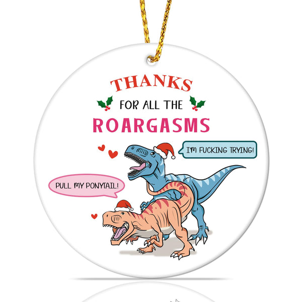 Funny Christmas Ornaments for Men Women Christmas Funny Gifts for Husband Wife Boyfriend Girlfriend