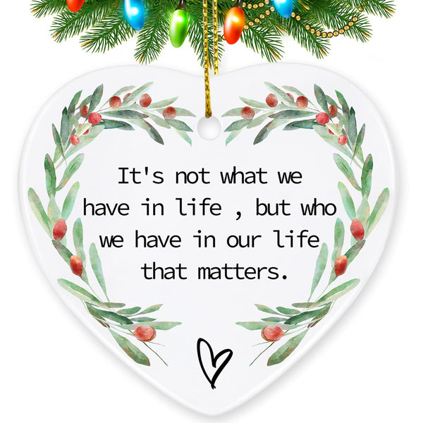 Friendship Ornaments - Christmas & Birthday Gifts for Women - Home Decor