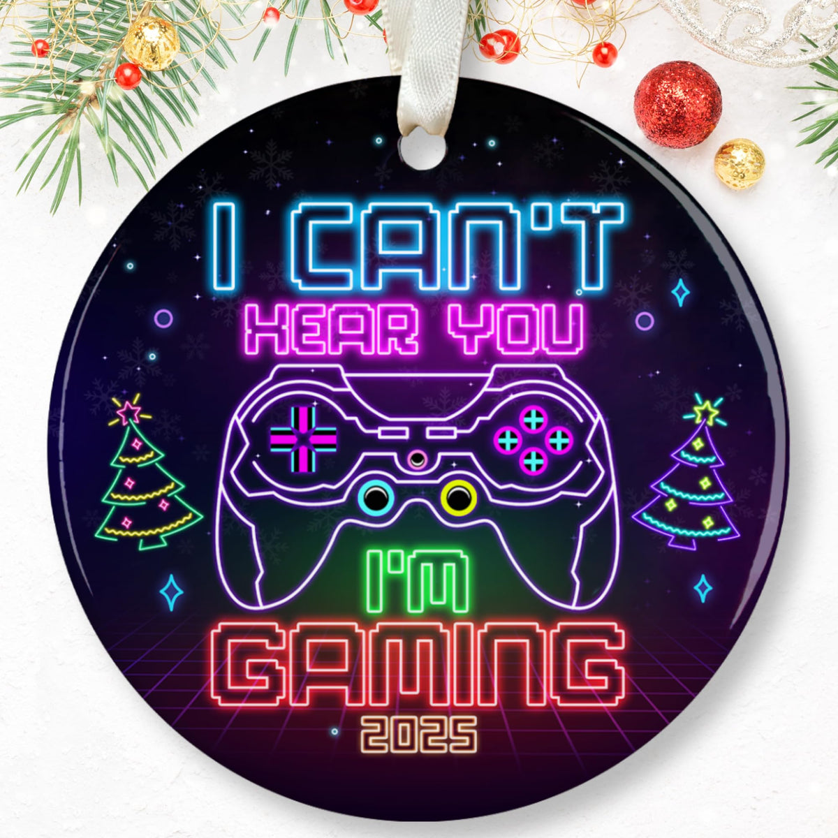 Video Game Ornaments - Gaming Ornaments for Christmas Tree - Gamer Video Game