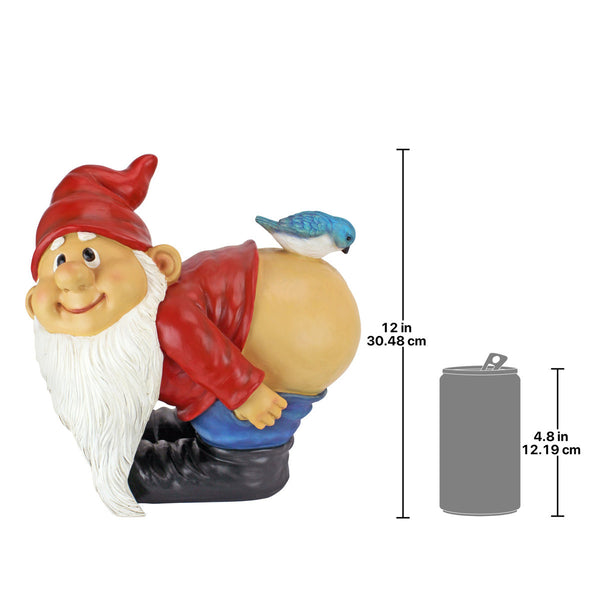 Funny Bare Butt Garden Gnome Statue, Outdoor Lawn and Yard Decoration for Garden Décor