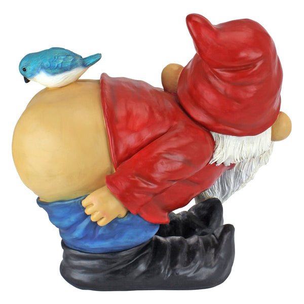 Funny Bare Butt Garden Gnome Statue, Outdoor Lawn and Yard Decoration for Garden Décor