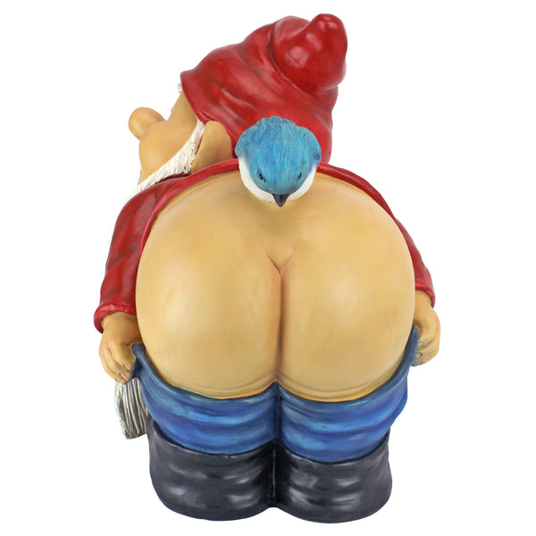 Funny Bare Butt Garden Gnome Statue, Outdoor Lawn and Yard Decoration for Garden Décor