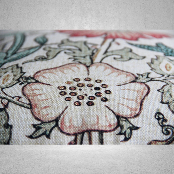William Morris Floral Decorative Throw Pillow cover, Decor Pillow Case 18x18, Art Nouveau Classic Cushion Cover