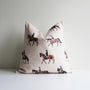 Set of 2 Horse Riding Farmhouse Equestrian Throw Pillow Cover - Equestrian Decor Cushion Cover,Horse Riding Equestrian