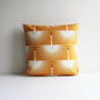 Green and Yellow 2 Pack Flying Swans Throw Pillow Cover - Birds Cushion Cover