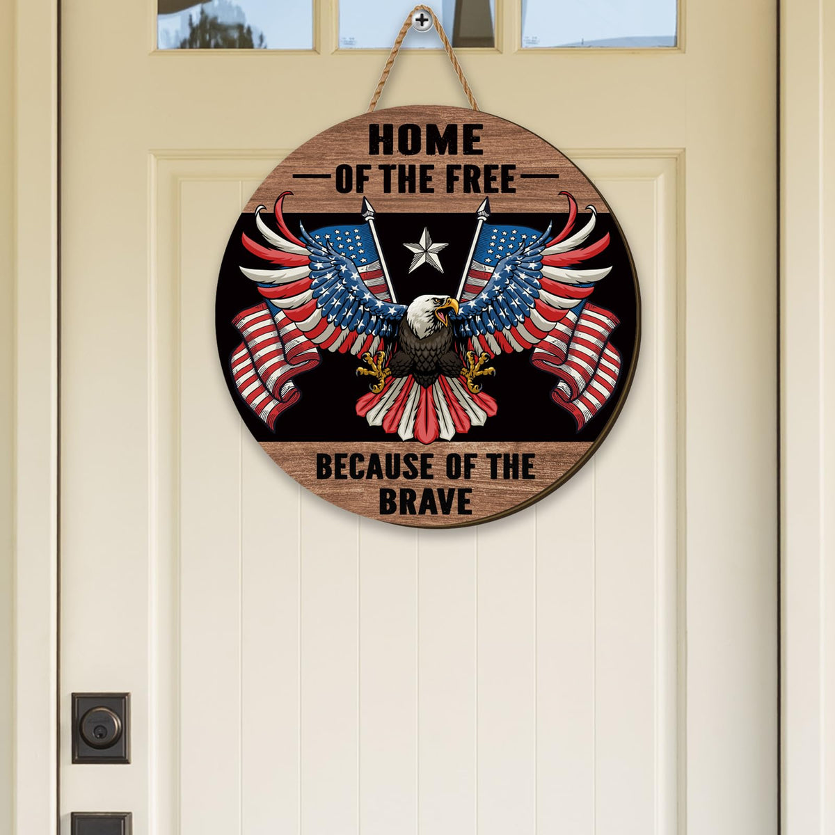 Memorial Day Decorations 4th of July Door Sign Thank You Veterans Patriotic Decor Memorial Day Decorations