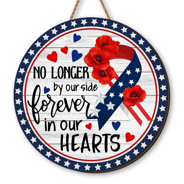 Memorial Day Decorations 4th of July Door Sign Thank You Veterans Patriotic Decor Memorial Day Decorations and Supplies for Home Party