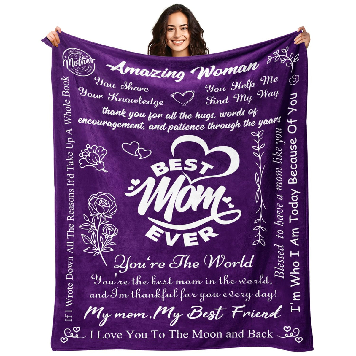 Mothers Day Birthday Gifts for Mom - Gifts for Moms from Daughter Son - Christmas Valentines Day
