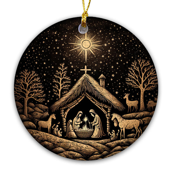 Nativity Christmas Ornaments 2025