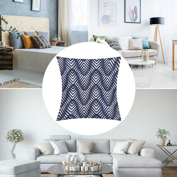 Waterproof Blue Pillow Covers. Blue Throw Pillow Covers, Blue Decorative Pillow Covers