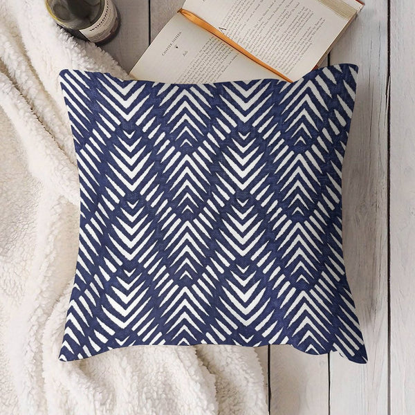 Waterproof Blue Pillow Covers. Blue Throw Pillow Covers, Blue Decorative Pillow Covers
