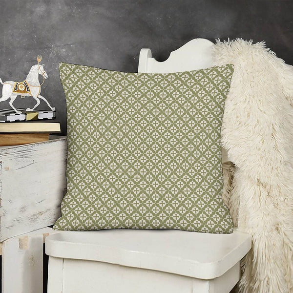 Green Pillow COVERS, Green Throw Pillow Covers, Block Print Pillow Covers