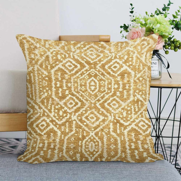 Waterproof Mustard Gold Pillow COVER, Mustard Pillow Cover