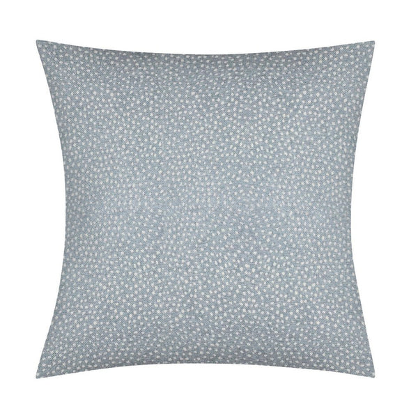 Blue Dot Pillow Cover • Blue Spot Pillow • Blue 18x18 Textured Pillow, No Insert