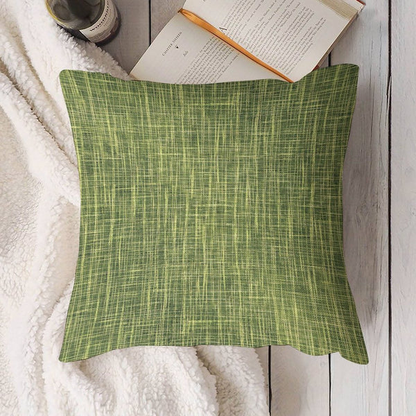 Green Pillow Cover, Solid Green Throw Pillow Covers