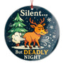 Skeleton Christmas Ornament - Funny Christmas Ornament 2025 - Funny for Adults, Men, Women