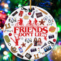 Retro Funny Thing Merch Gifts 2025 Christmas Ornament Decorations Xmas Tree Decor
