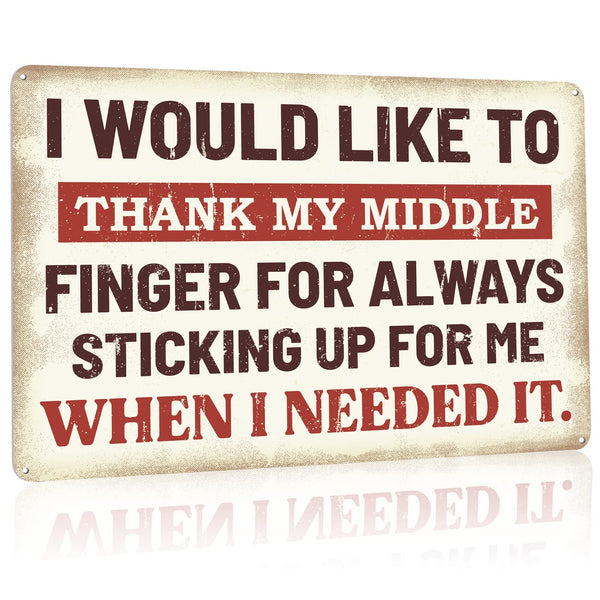 Man Cave Decor, Funny Bar Signs, Cool Stuff for Men, Sarcastic Tin Signs, Suitable for Garage, Cafe, Office, Kitchen