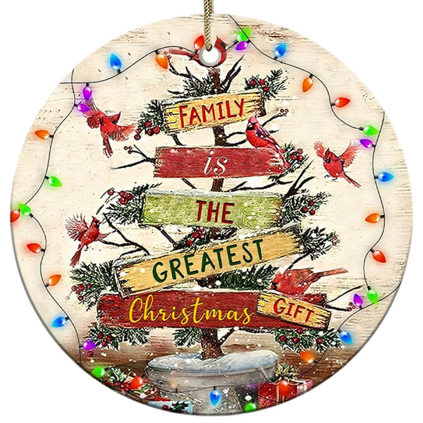 2025 Christmas Ornament - Cardinal is The Greatest Ceramic Ornament