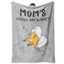 Christmas Mom Gifts for Mommy from Daughter Son, Mom Birthday Gifts Blanket, Mother Presents