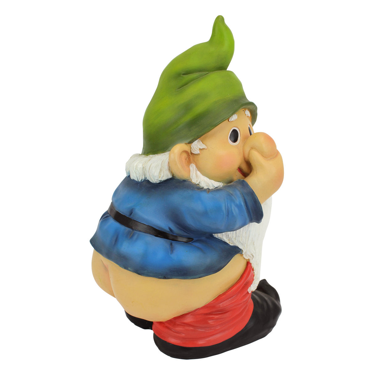 Funny Stinky Garden Gnome Statue, Outdoor Yard Decoration for Lawn, Patio or Garden Décor