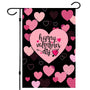 Valentine Flag, Single-Side Valentine's Day Garden Flag 12x18 Inch Valentine House Flags for Valentine's Day