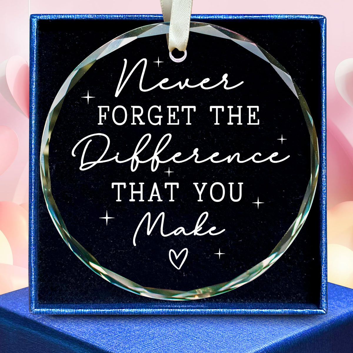 Thank You Gifts for Women, Employee, Boss, Coworkers, Manager, Teacher, Nurse, Friend - Never Forget The Difference You Make Gifts