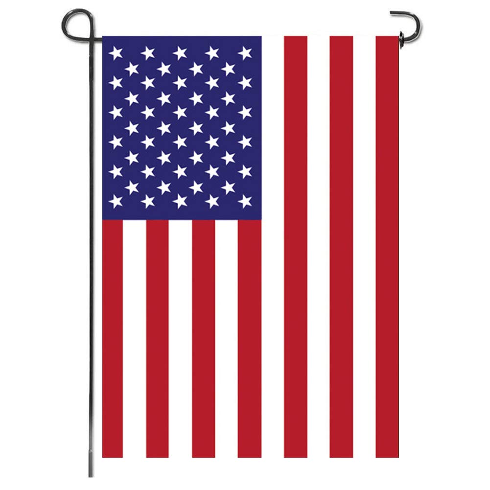 American Garden Flag Small American Flag 1 Sided 12×18 Inch Weatherproof Patriotic USA Garden Flags