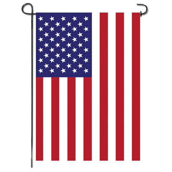 American Garden Flag Small American Flag 1 Sided 12×18 Inch Weatherproof Patriotic USA Garden Flags