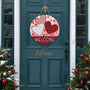 Valentine St Patricks Day Wreath for Front Door, Valentine Heart Door Decorations, Valentine's Day Door Hanger Wooden Sign