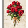Valentine's Day Framed Canvas Wall Art, Romantic Canvas Pictures for Bedroom Living Room Decor, Sweet Couple Canvas Prints