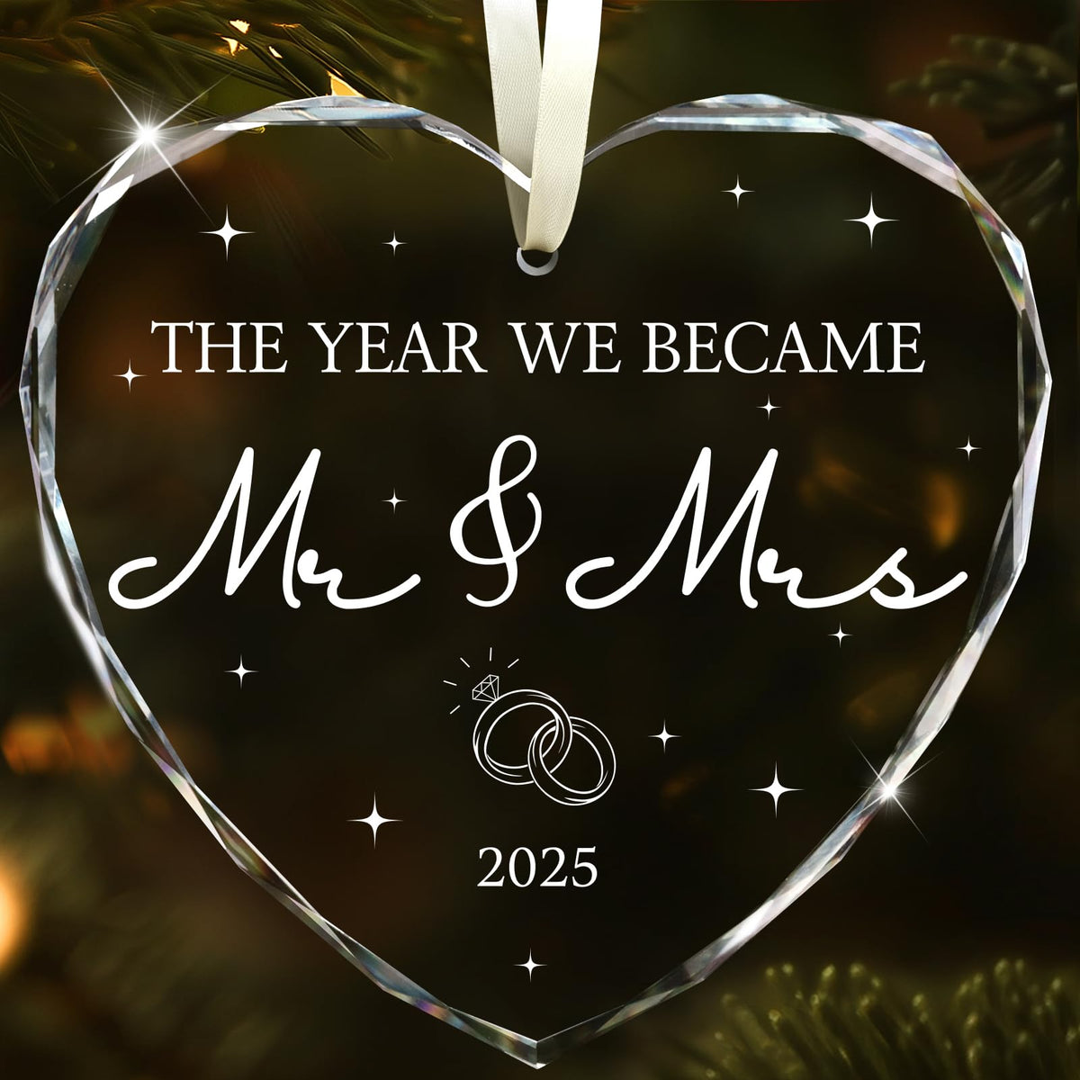 Wedding Gifts for Couples 2025, Bridal Shower Gifts for Bride, Mr and Mrs Gift, Wedding Gift for Newlyweds, Just Married Decorations