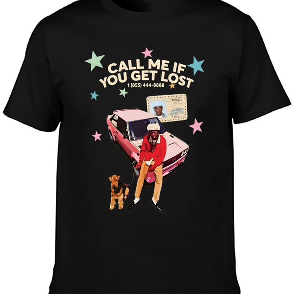 Unisex Graphic Cotton T-Shirt, Soft Casual Short Sleeve Tee with Printed Design, Streetwear Style Top